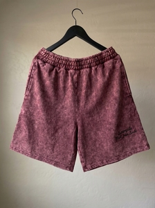 <b>Mens</b> Vintage Washed Sweat <b>Shorts</b> Cotton Terry Loose Fit Casual Athletic Gym <b>Shorts</b> <b>Elastic</b> <b>Waist</b> Summer <b>Shorts</b> - Product Image 6