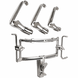 Retractor Bucal Autoajustable de Acero Inoxidable, Instrumento Quirúrgico para Cirugía de Amígdalas, Fabricante de Herramientas Quirúrgicas ORL - Product Image 3