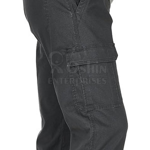 Plus Size Men Cargo Pants Outdoor Use Workout Wear 100% Cotton Made Cargo Pants For Men In <b>Low</b> Price - Product Image 4