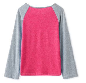 T-shirts à manches longues raglan pour enfants, t-shirts confortables pour tout-petits, garçons et filles, 100% coton, t-shirts raglan, t-shirts à col rond pour enfants - Product Image 6