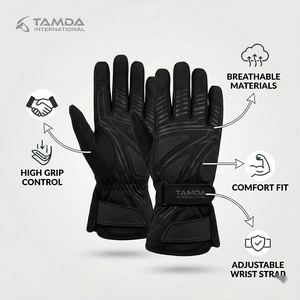 Guantes de Karting con Pantalla Táctil para Dedos Completos |   Guantes de Carreras de Karting para Exteriores, Ligeros, Transpirables, de Primera Calidad, Unisex - Product Image 2