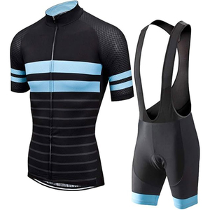 Best 100% Polyester Unisex Cycling Uniform Heat-Transfer Printing Cycling Wear Uniform With Cheap Price Breathable With OEM - Product Image 1
