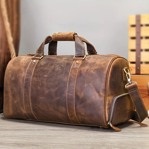 OEM Services Reasonable Price Leather <b>Duffel</b> <b>Bags</b> Latest Style High Quality Leather <b>Duffel</b> <b>Bags</b> - Product Image 2