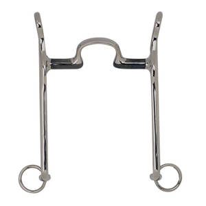 Bocado de lengüeta fija Bowman para caballo, tipo Curb, estilo Western, el más vendido, precio económico 2026 - Product Image 1