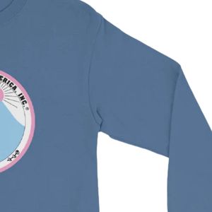 T-shirt unisexe Jack and Jill à manches longues, col rond, décontracté, doux, respirant, pour tous les jours, vêtements de mode en gros - Product Image 5