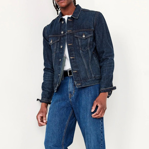 Lightweight <b>Men</b> Denim <b>Jacket</b> Soft Breathable Comfortable Cotton Blend Fabric Ideal for <b>Summer</b> Casual Streetwear - Product Image 5