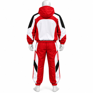 Conjunto de Chaqueta y Pantalones Cortavientos de Nailon Impermeable y Ligero, Transpirable, para Hombre, Precio Económico al por Mayor - Product Image 4