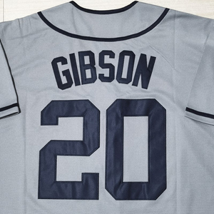 เสื้อเบสบอลทีมโจช กิบสัน โฮมสเตด เกรย์ส นิโกร์ แนชันแนล ลีก คุณภาพพรีเมียมสำหรับผู้ชาย แบบขายส่ง เสื้อเบสบอลแบบซับลิเมชั่น - Product Image 4