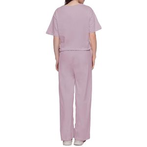 Conjunto de Camiseta y Pantalones Deportivos para Mujer, Tejido Ligero y Transpirable, Ropa Deportiva Cómoda para Gimnasio y Fitness - Product Image 6