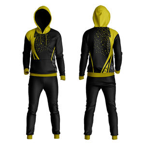 Nouveauté, meilleur prix, survêtements unisexes d'hiver en coton 100% uni, sublimation, design personnalisé, vente directe d'usine - Product Image 1