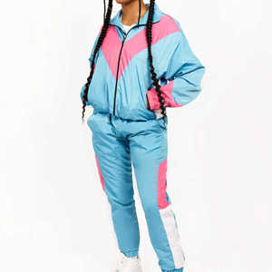 Conjunto Deportivo Cortavientos de Primera Calidad, Chaqueta con Cierre, Algodón Impermeable y Transpirable - Product Image 1