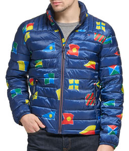New Arrival <b>Men's</b> Hooded Waterproof Windproof Heated 100% Polyester Puffer <b>Jacket</b> High Quality <b>Canvas</b> Winter Season Latest - Product Image 4