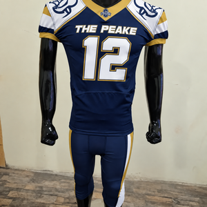 Bulk Women's American Football Uniform Set Personalized Performance Jersey <b>Pants</b> Breathable <b>Spandex</b>/Polyester Elastic Waist Team - Product Image 3
