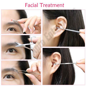 Ensemble de soins de coupe professionnel ciseaux pince à épiler couteau oreille Pick outils 18 pièces ensemble de manucure pédicure coupe-ongles ensemble Kit d'hygiène - Product Image 4