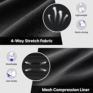 กางเกงเทนนิสโพลีเอสเตอร์แฟชั่นใหม่ขายส่ง โลโก้สั่งทำได้ เอวยางยืด กระชับรูปร่าง เป็นมิตรกับสิ่งแวดล้อม เหมาะสำหรับการฝึกซ้อม - Product Image 5