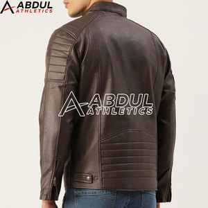 Stylish Biker Leather Winter <b>Jacket</b> Warm Inner Lining <b>Slim</b> <b>Fit</b> Fashion <b>Jacket</b> For Daily Wear Travel And Wholesale Market - Product Image 3