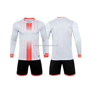 Hot Selling Men's Adult Soccer Uniform Kit with OEM Service Custom Color & Logo Sublimation Printing - Product Image 6