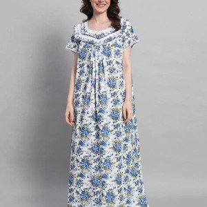 Chemise de nuit de luxe en dentelle, élégante, en tissu modal, douce pour la peau, grande taille, respirante, pour la maison au quotidien - Product Image 5