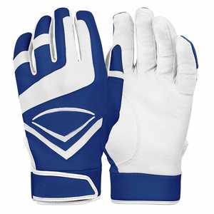 Red <b>White</b> Leather Batting Gloves Full Finger Baseball Training Gloves Adjustable Wrist Strap for Sports - Product Image 2