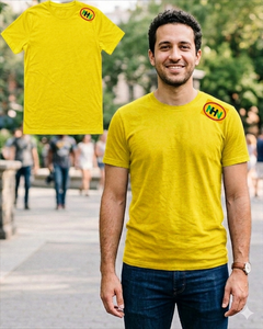 เสื้อยืดโออีเอ็ม ออกแบบโลโก้ตามสั่ง ทรงเข้ารูป ทันสมัย หล่อเท่ สีขาวล้วน แขนครึ่งตัว ผ้าฝ้าย 100% ทรงปกติ สวมใส่สบายๆ ได้ทั้งแบบลำลองและสมาร์ทแคชชวล มีไซส์พลัส - Product Image 3