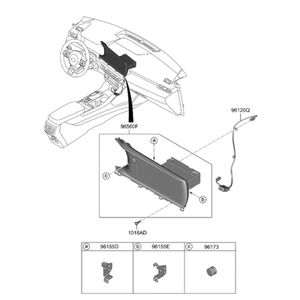 K5 Nouvelles pièces et accessoires pour voitures et camions 96120L2400 - Product Image 2