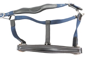 Têtière anatomique pour cheval en cuir souple, accessoires équestres - Product Image 5