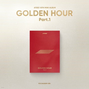 อัลบั้มต้นฉบับภาษาเกาหลีของวง ATEEZ - GOLDEN HOUR : Part 1 (POCAALBUM VER.) - Product Image 1