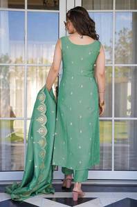 Fournisseur en gros de robes décontractées et festives, achat en gros de vêtements pour femmes, mode élégante indienne et pakistanaise, haut, bas et dupatta 85069 - Product Image 5