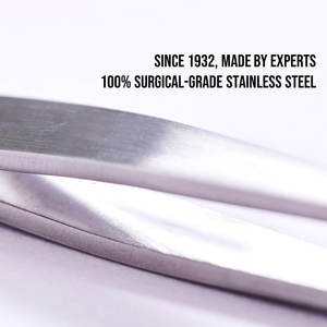 Ciseaux en acier inoxydable pour droitiers avec pointe de lame affûtée pour la coupe des sourcils et des cils, outil de beauté - Product Image 5