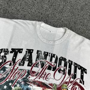 เสื้อสเวตเชิ้ตทรงบ็อกซี่แบบครอปขนาดใหญ่พิเศษ ผ้าเฟรนช์เทอร์รี่เนื้อหนา พิมพ์ลายกราฟิก คอกลม แบบสวม ยูนิเซ็กซ์ รับผลิตแบบ OEM ODM - Product Image 4