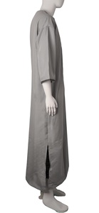 Vente en gros OEM : Jubbah traditionnelle musulmane arabe pour hommes, Thobe grande taille respirant en polyester et coton pour l'automne, Robes islamiques - Product Image 4