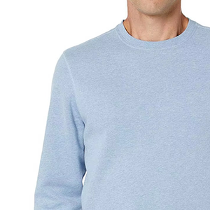 Sudaderas térmicas premium de estilo urbano para hombre, 100% algodón, teñidas en color liso, sudadera de invierno con logotipo personalizado, sudadera extragrande para hombre - Product Image 3