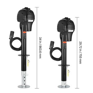 Martinetto Elettrico Rinforzato per RV, Capacità 3500 Libbre, Connettore a 7 Pin, Manovella Manuale, per Rimorchi Cargo e Utilitari Resistenti alle Intemperie - Product Image 5