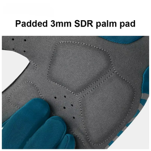 Gants de cyclisme Geo Brother Co pour unisexe, respirants, avec gel, pour vélo de route et VTT, antidérapants, fermeture à boucle auto-agrippante, personnalisables - Product Image 5