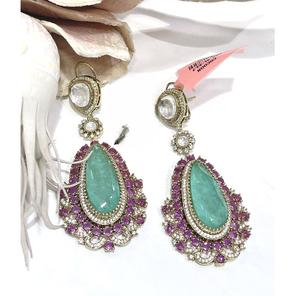 Pendientes Radiantes de Alta Calidad con Toque Brillante, Pendientes Fusion para Mujer, para un Look Nocturno, para Fiestas, a la Moda - Product Image 1