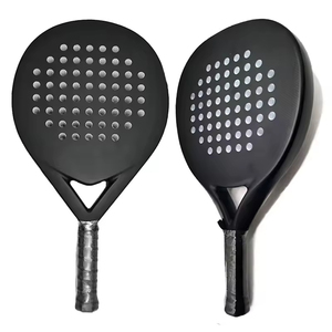 Raquettes de padel professionnelles OEM personnalisées en fibre de carbone, forme diamant, noyau EVA, carbone 12K, légères, haute qualité, personnalisables, 360g - Product Image 5