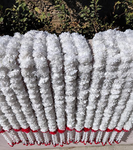 Guirlande de fleurs artificielles de marguerites réutilisable pour intérieur et extérieur, idéale pour mariages indiens, fêtes, festivals, Ganpati, temples, et Toran de déménagement. - Product Image 2