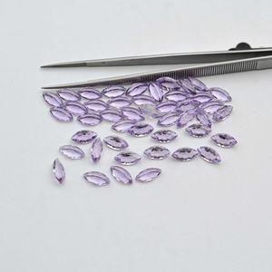 3x6mm Améthyste Rose Naturelle à Facettes Coupe Marquise Différentes Tailles Gemme Design Personnalisé Bijoux Acheter en Ligne Livraison Gratuite - Product Image 3