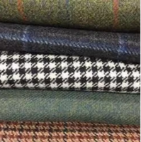 Nouveau style tendance : Tissu en tweed populaire, textile en gros, tissus pour costumes, tweed de laine, tissu en laine tissé pour vêtements