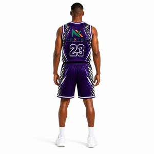 Conjunto de Uniforme de Baloncesto Personalizado para Hombre con Diseño de Escamas de Dragón, Jersey de Malla Sublimada, Pantalones Cortos, Ropa Deportiva de Equipo, Kit de Equipamiento para Juego, Venta OEM - Product Image 4