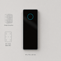 Lecteur de contrôle d'accès intelligent à double technologie Slim, lecteur de carte sans contact pour systèmes de contrôle d'accès