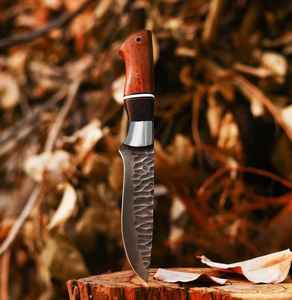 Cuchillos de Caza de Product Palace LLC, Regalo para Él, Diseño Personalizado, Alta Calidad, Mejor Precio, Mango de Madera, Hoja de Acero al Carbono, OEM - Product Image 1