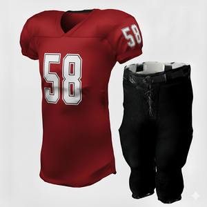 Uniforme de football américain de qualité supérieure, design haut de gamme, pour homme et femme, nouvelle arrivée, respirant. - Product Image 6