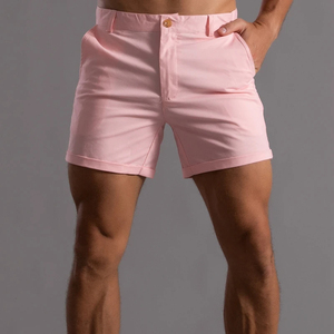 Pantalones Cortos Bermuda KATIN para Hombre, 100% Algodón, Color Sólido, Cintura con Cordón Ajustable, Resistentes al Viento, Logotipo Frontal, Estilo Urbano con Bolsillos - Product Image 3