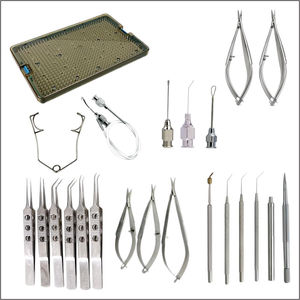 Juego de Instrumentos Quirúrgicos Oftálmicos Profesionales para Cataratas, Equipo Médico de Precisión para Microcirugía Ocular - Product Image 1