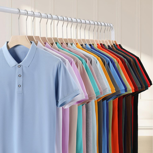 Men's <b>White</b> Short Sleeve <b>Polo</b> Shirt 100% Cotton Fabric Breathable Casual Style Solid Color Regular Fit - Product Image 4
