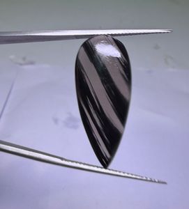 Pierres précieuses en quartz obsidienne dentelle de minuit de haute qualité, en vrac, prix de gros pour la fabrication de bijoux, pierre de cristal naturelle faite à la main - Product Image 4