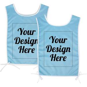 2025 chaleco deportivo personalizado para adultos para torneos de Golf babero de poliéster de 2 tonos con corbatas para ropa de evento Caddie - Product Image 5