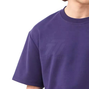 เสื้อยืดโอเวอร์ไซส์เทคโนโลยีประสิทธิภาพสูงสำหรับผู้ชาย ด้านหน้าเป็นมิตรต่อสิ่งแวดล้อม แห้งเร็ว ระบายอากาศได้ดี เสื้อผ้ากีฬาแขนสั้น ผลิตในปากีสถาน - Product Image 4