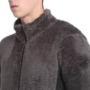 Custom <b>Sherpa</b> Fleece <b>Jacket</b> With Warm Insulating Fabric Comfortable Fit Quality Construction <b>Sherpa</b> Fleece <b>Jacket</b> - Product Image 5